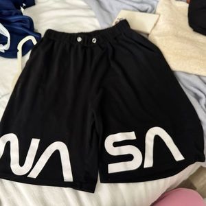NASA drawstring shorts